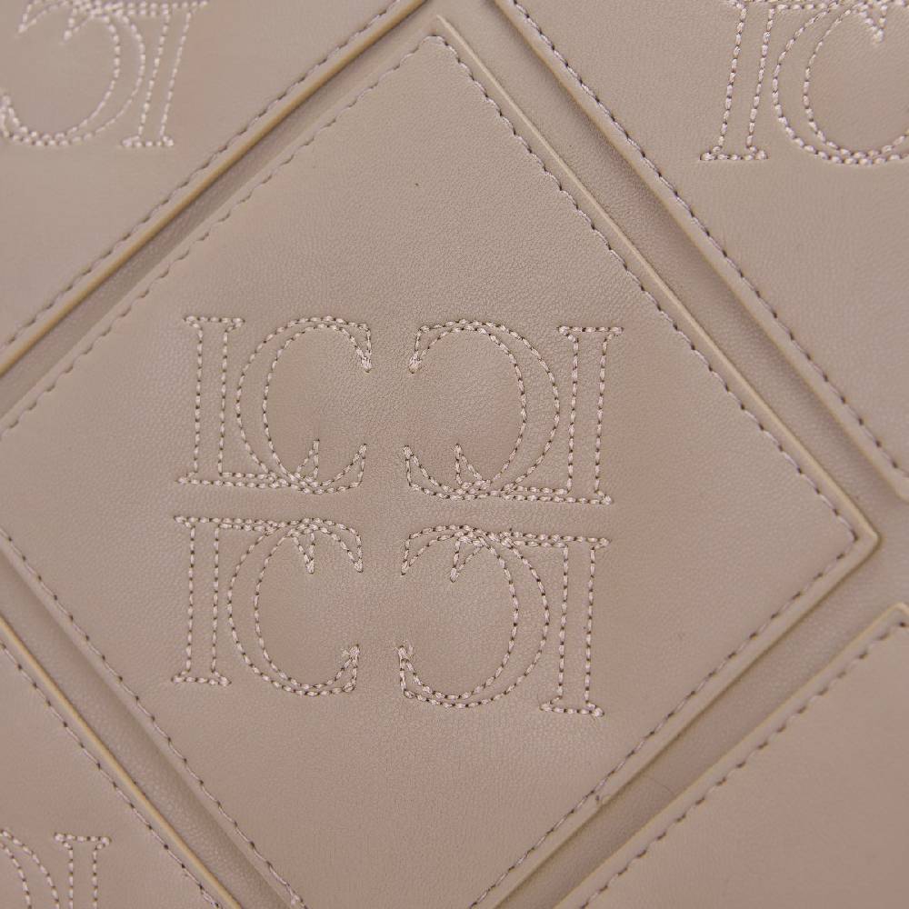 La Carrie BORSA SHOPPING PICHT TAUPE Offerta