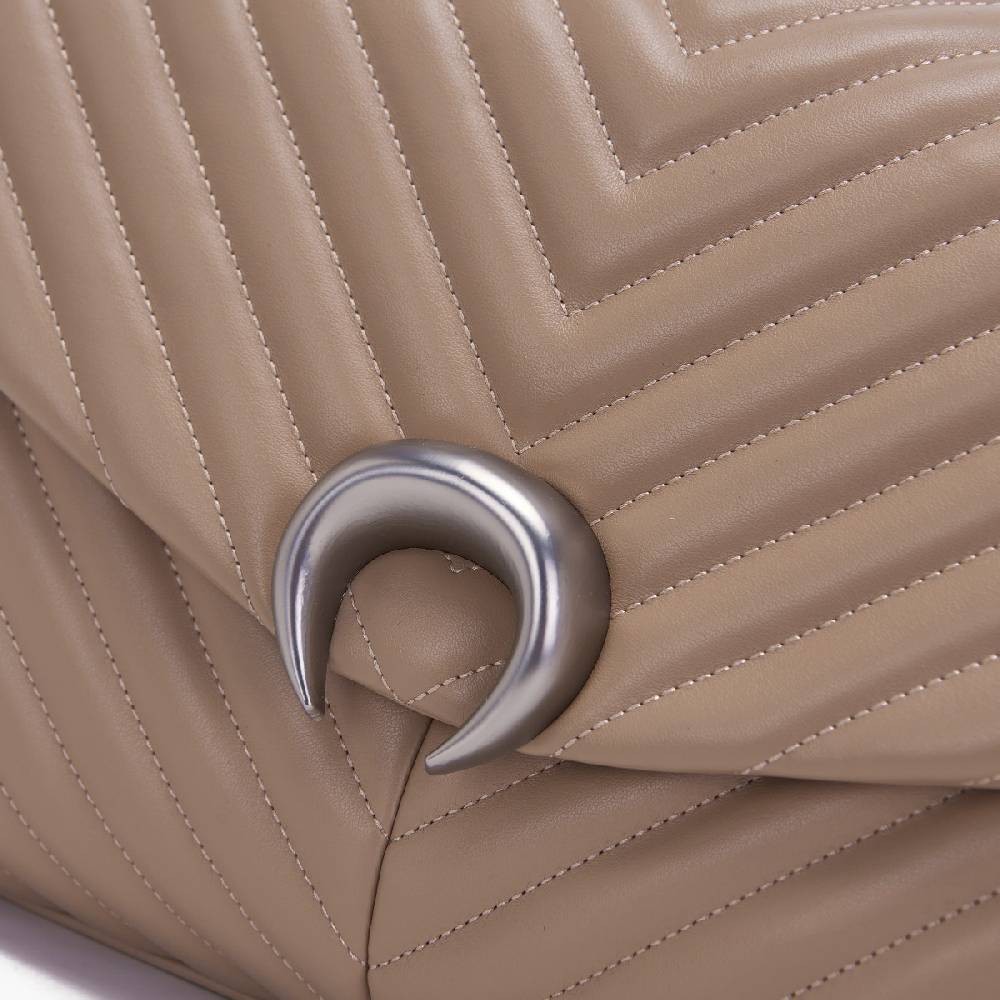 La Carrie BORSA A SPALLA MOONLIGHT TAUPE Vendite Flash