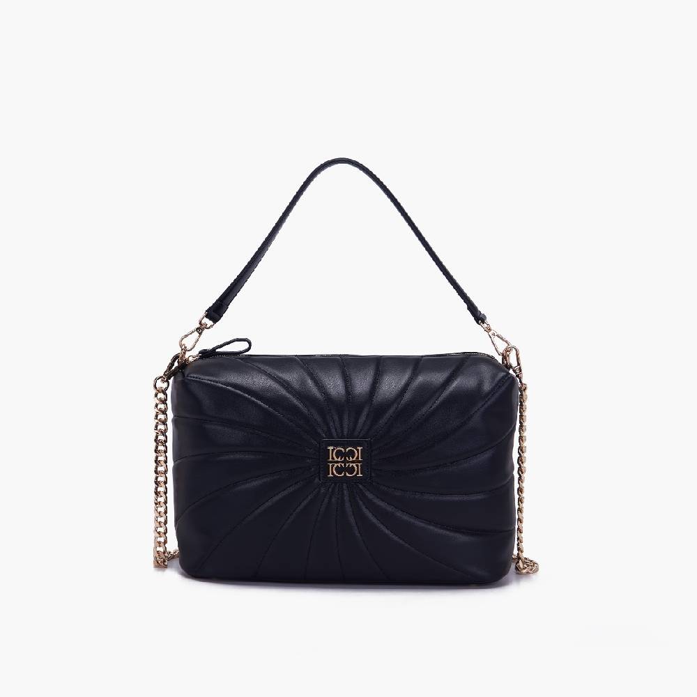 La Carrie BORSA A SPALLA OYSTER NERA Shopping Online
