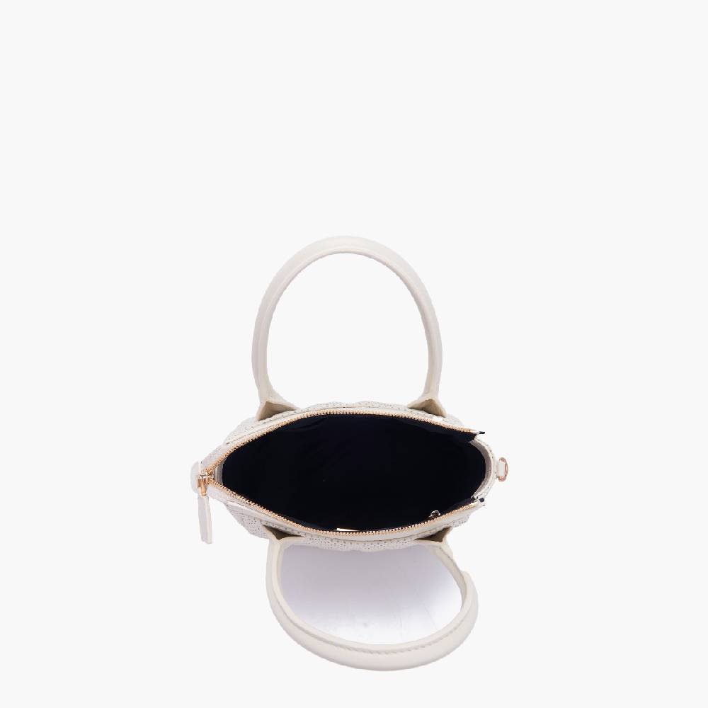 La Carrie MINI BORSA A MANO TOUCHY IVORY 2025