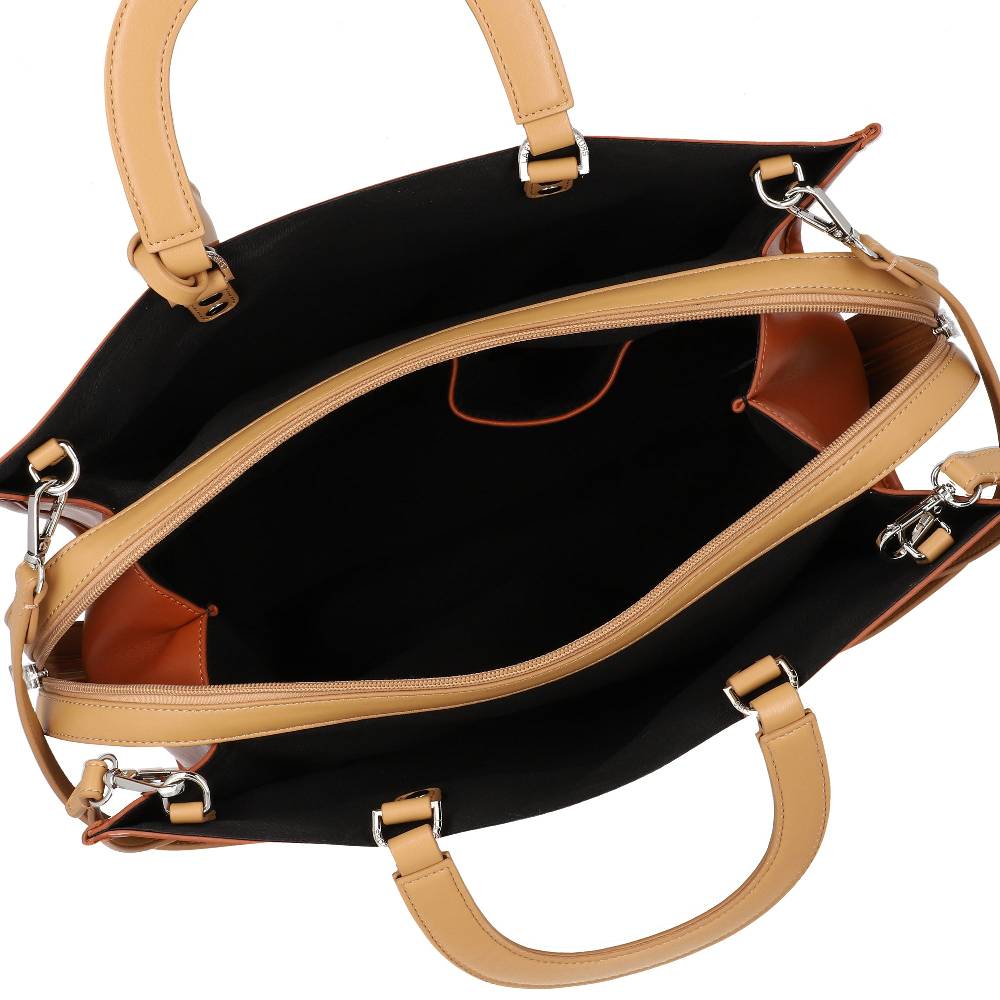 L.Pucci Keira Parisienne Hazelnut Leather Nuovo