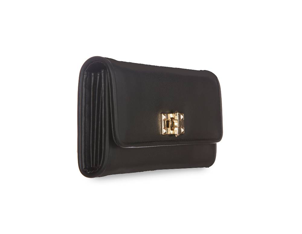 L.Pucci Trendy Black Easter Wallet Soddisfazione Garantita