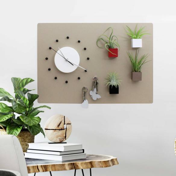 Kalamitica Kronos - Orologio Magnetico Tondo / Bianco Opaco Moda