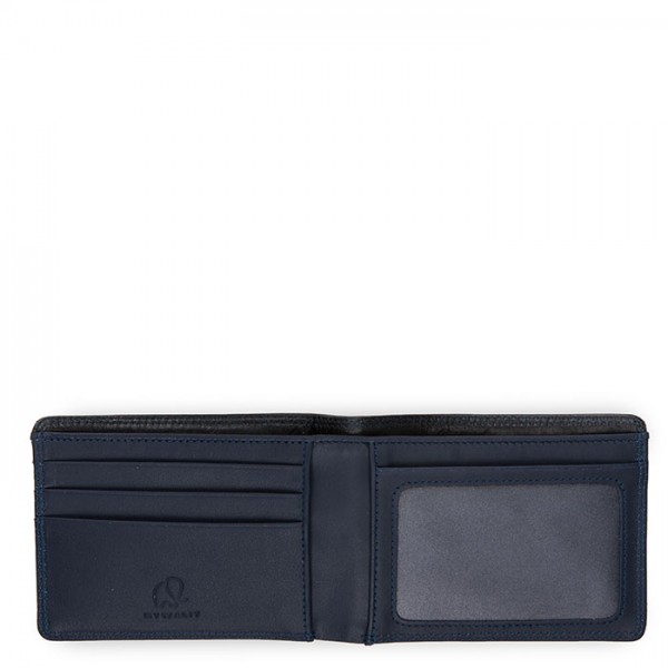 Mywalit Portafoglio jeans da uomo con tecnologia RFID Nero-Blu Online