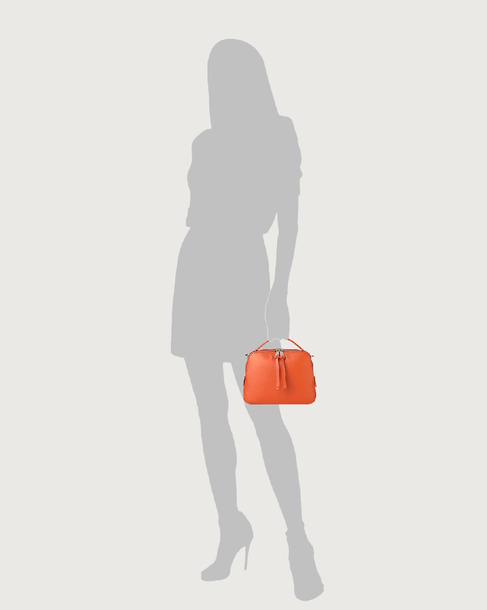 Orciani Mini Bag Chéri Vanity in pelle a mano con tracolla Saldi Di Fabbrica