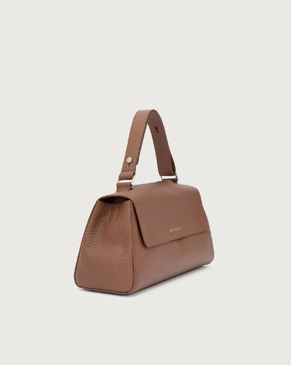 Orciani Borsa Sveva Longuette Soft in pelle con tracolla Negozio