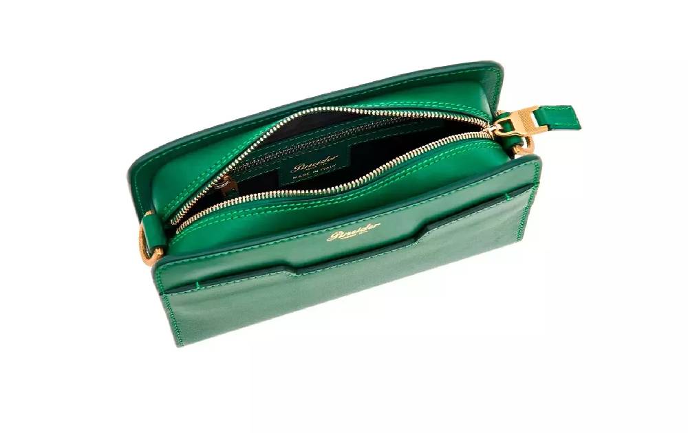 Pineider Odette Crossbody in Metro Smooth Novità