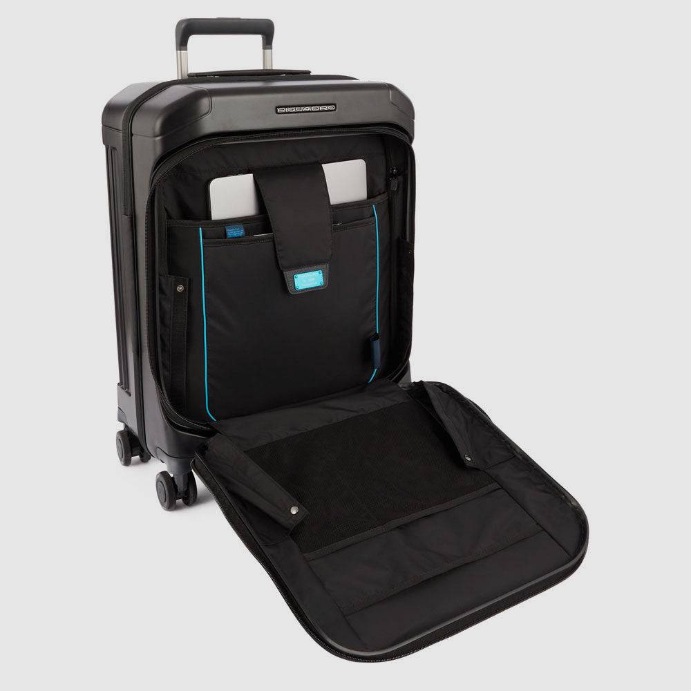 Piquadro Cabin size, hardside computer spinner 15,6" Vendita Economica