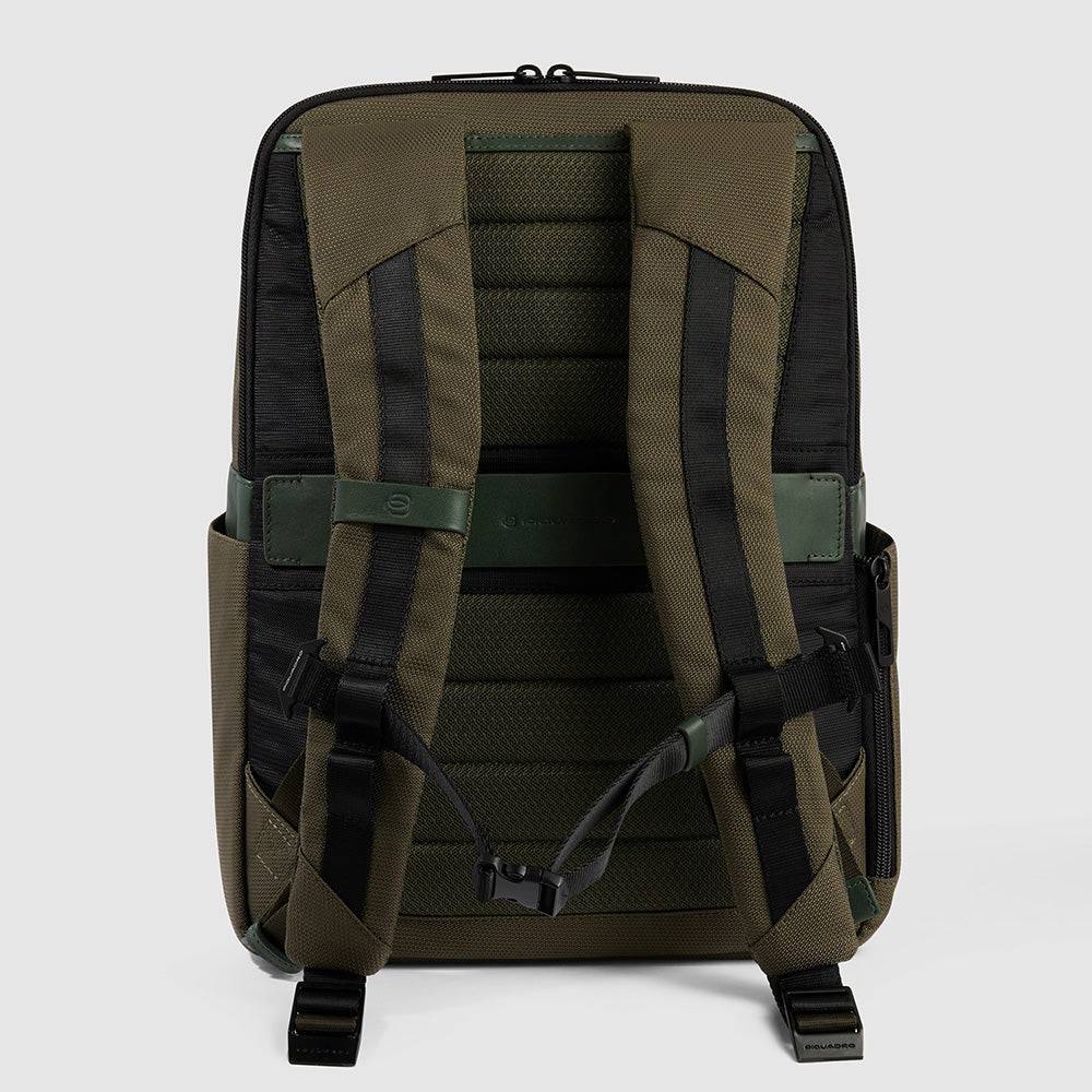 Piquadro Personalizable, modular laptop backpack 14" In Saldo