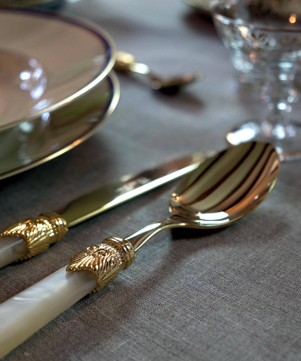 Rivadossi Sandro Laura Oro Set 24 pezzi tavola Sconto
