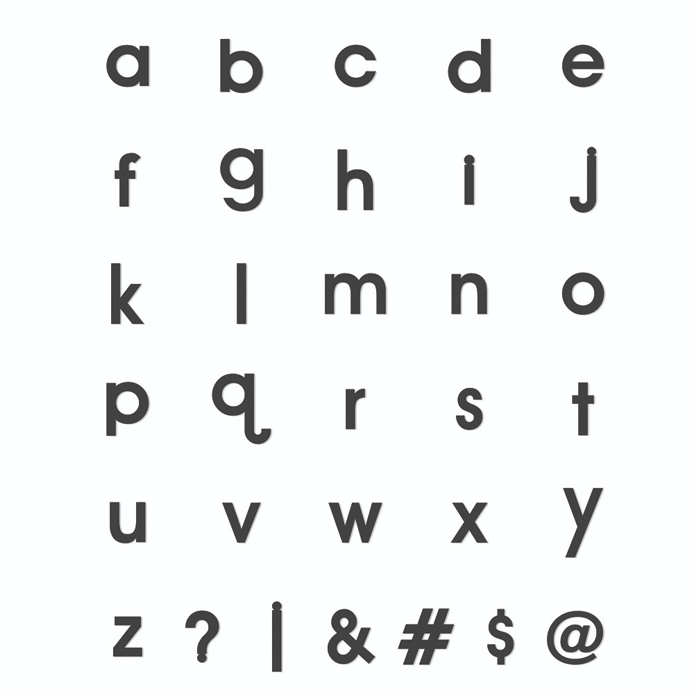 Sbam Design Lettere magnetiche x120 In Vendita