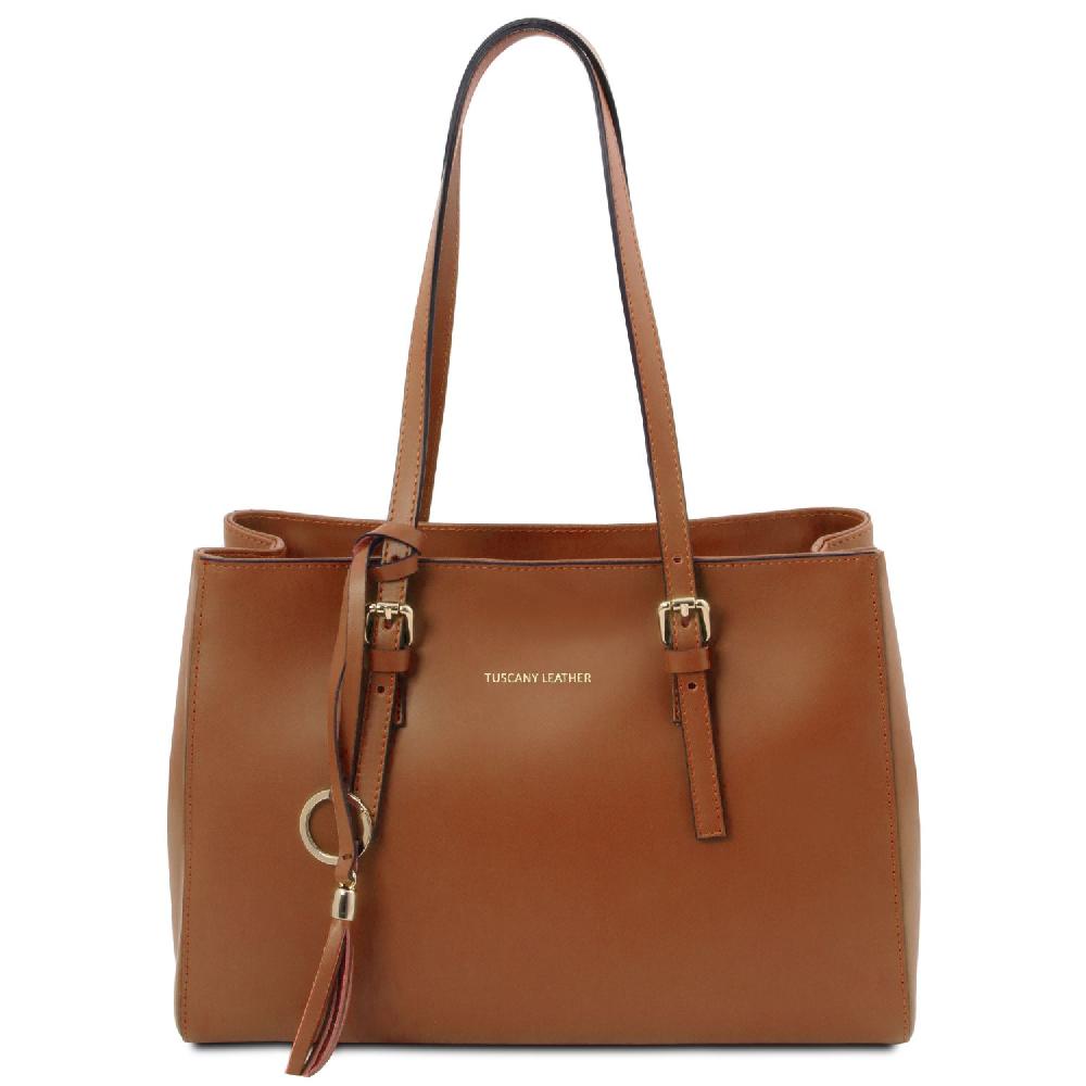 Tuscany Leather Borsa al Hombro en Piel Spedizione Gratuita