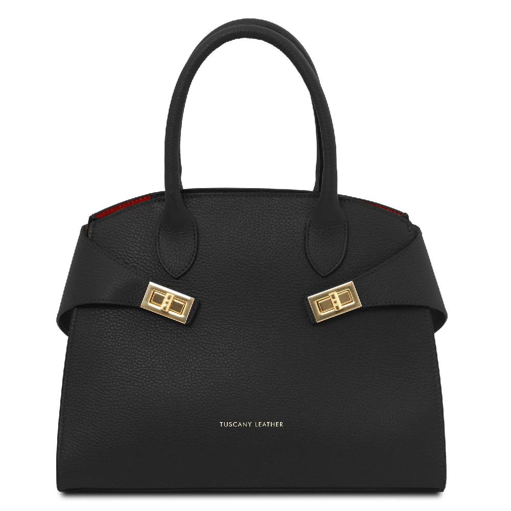 Tuscany Leather Borsa a Mano in Pelle Saldi Di Fabbrica