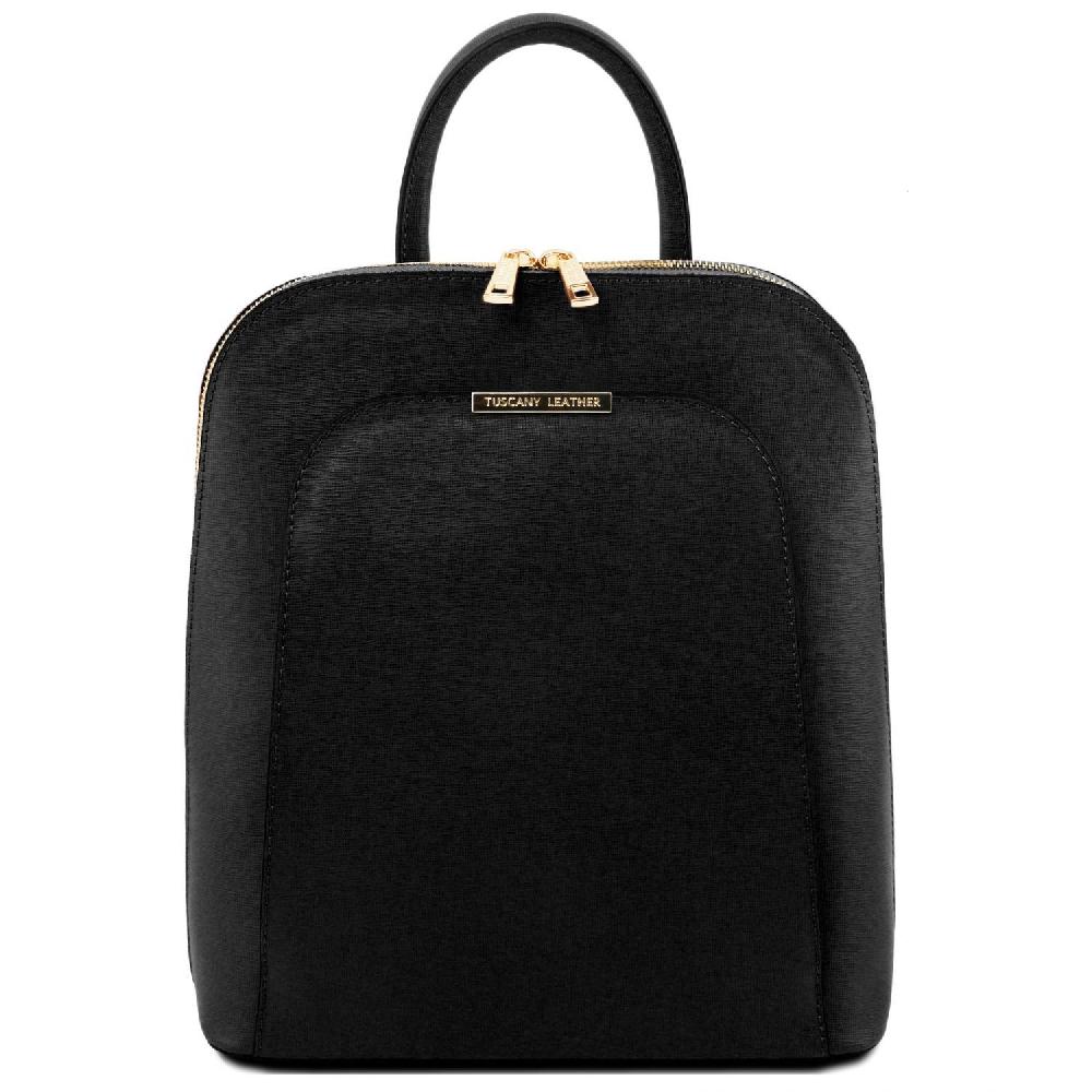 Tuscany Leather Zaino da Donna in Pelle Saffiano Vendita