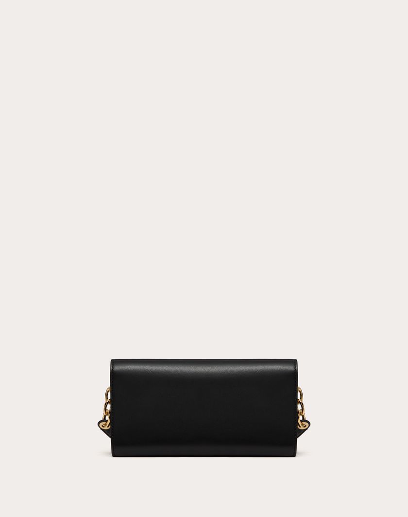 Valentino Handbags Portafoglio Con Tracolla Vlogo The Bold Edition In Nappa per Donna in Rose Quartz | Valentino IT Sottocosto